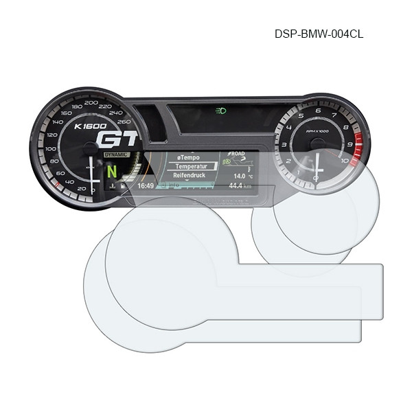 R&G Dashboard Screen Protector Kit for BMW K1600 (GT / GTL/ GTLE/ GRAND AMERICA) '17-